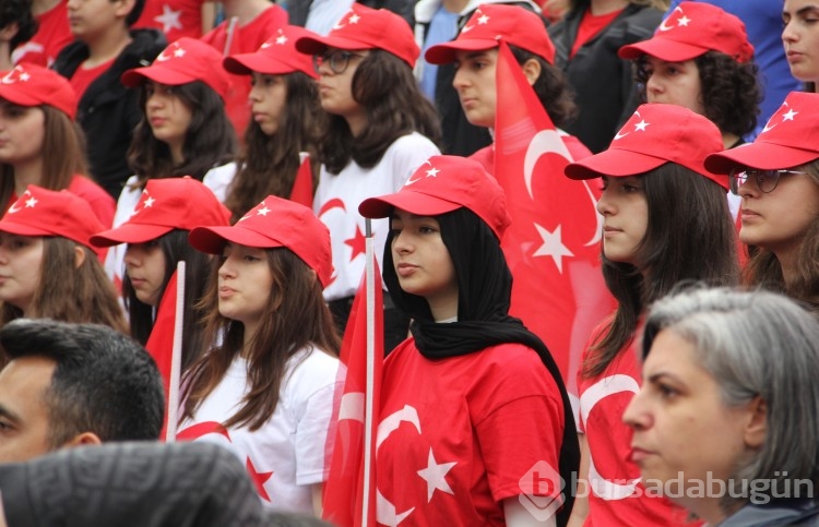 Fotoğraflarla Bursa'da 19 Mayıs kutlamaları 