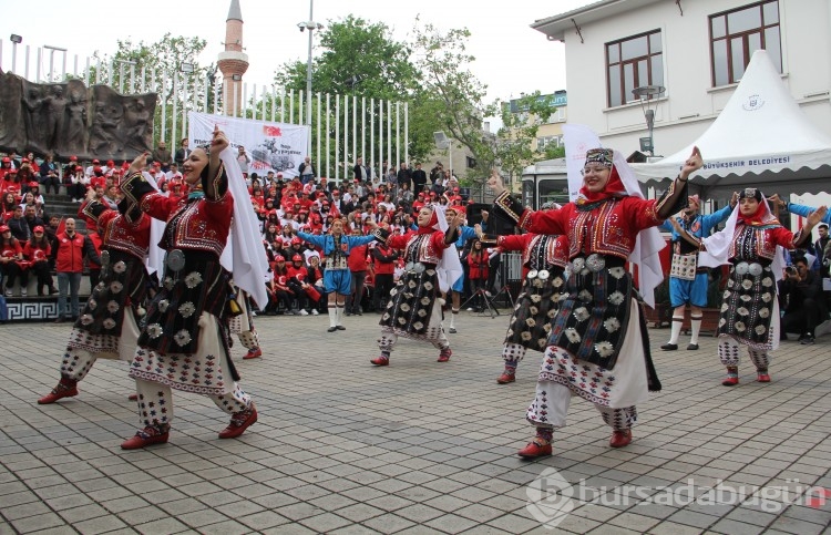 Fotoğraflarla Bursa'da 19 Mayıs kutlamaları 