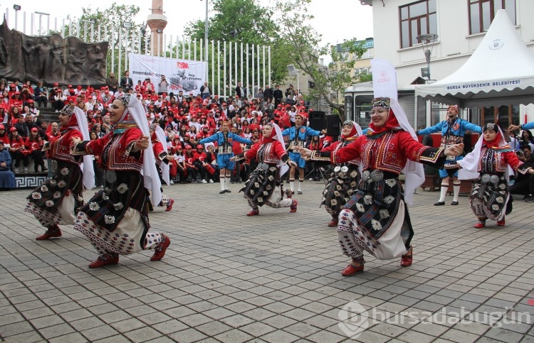 Fotoğraflarla Bursa'da 19 Mayıs kutlamaları 