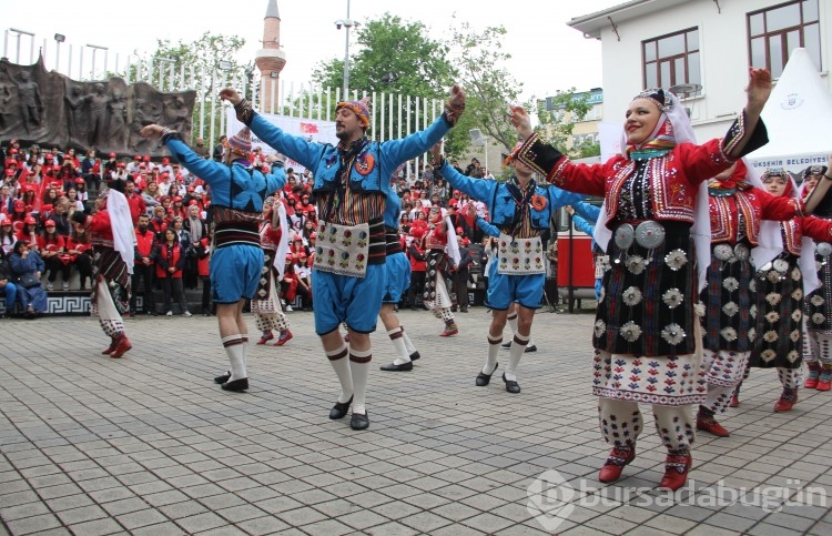 Fotoğraflarla Bursa'da 19 Mayıs kutlamaları 