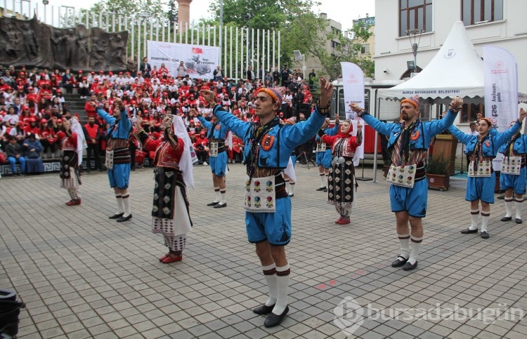 Fotoğraflarla Bursa'da 19 Mayıs kutlamaları 