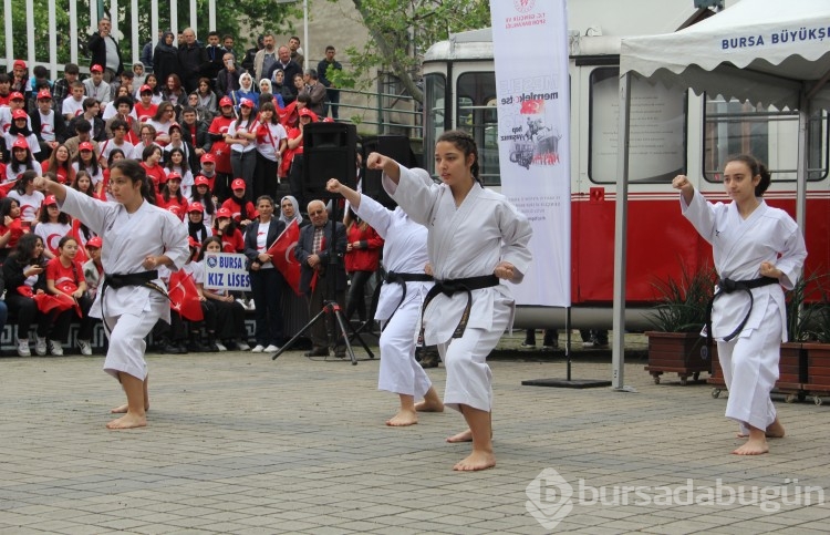 Fotoğraflarla Bursa'da 19 Mayıs kutlamaları 
