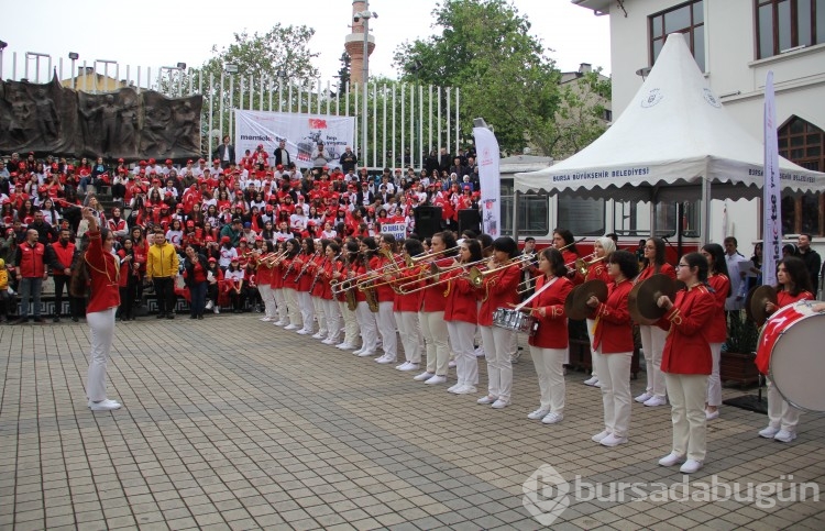 Fotoğraflarla Bursa'da 19 Mayıs kutlamaları 