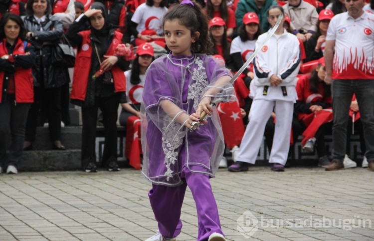 Fotoğraflarla Bursa'da 19 Mayıs kutlamaları 