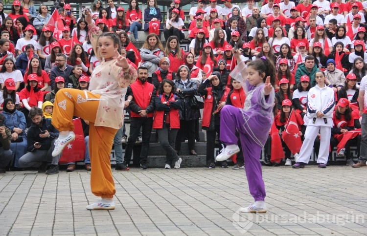 Fotoğraflarla Bursa'da 19 Mayıs kutlamaları 