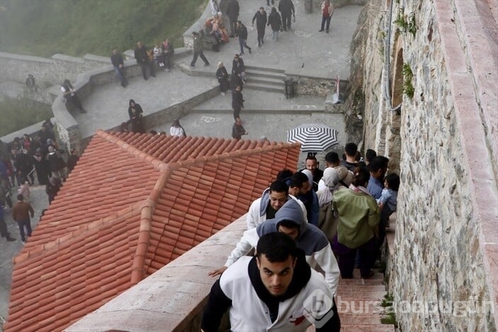 Sümela Manastırı dikkat çekmeye devam ediyor