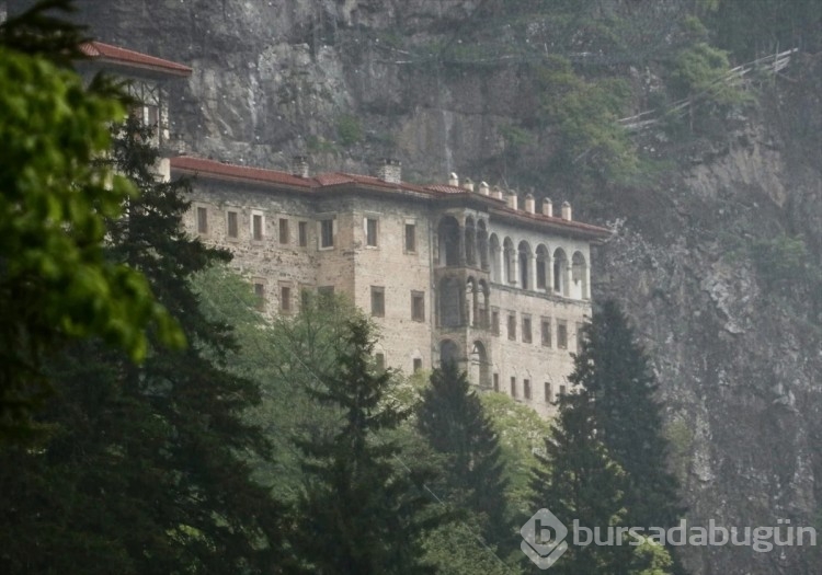 Sümela Manastırı dikkat çekmeye devam ediyor