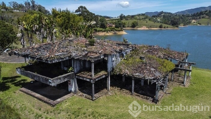 Escobar'ın malikanesi harabeye döndü!