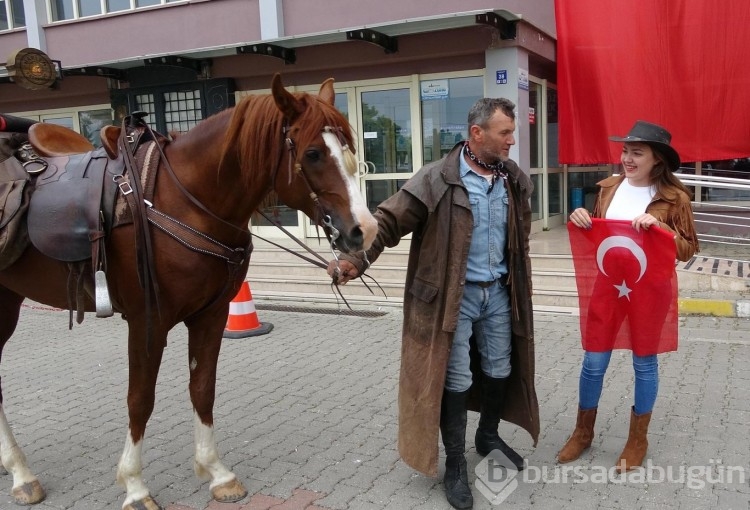 At üstünde 5 günlük yolculuk
