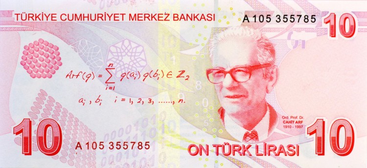 Türk lirası üzerinde yer alan figürler
