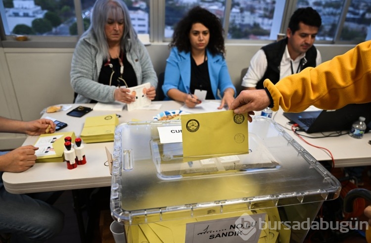 Yurt dışında ikinci tura yoğun katılım