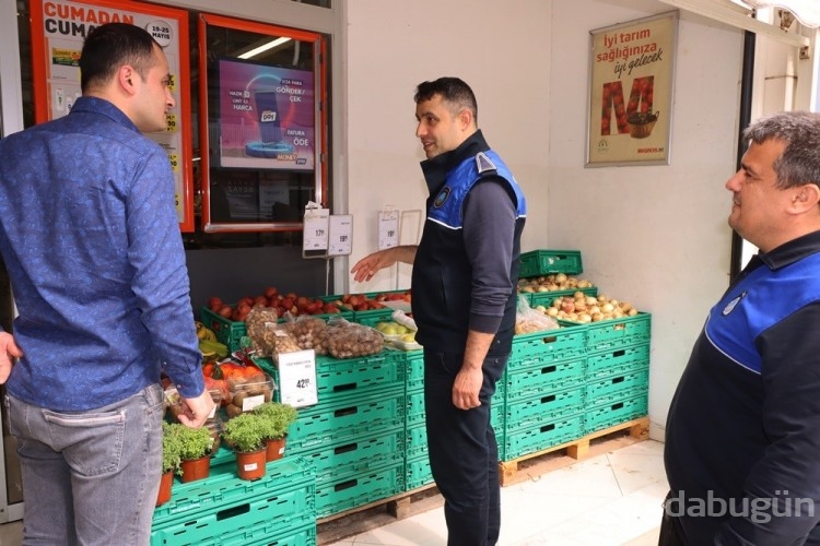 Yalova'da zabıta hal ve market fiyatları aasındaki farkı denetledi
