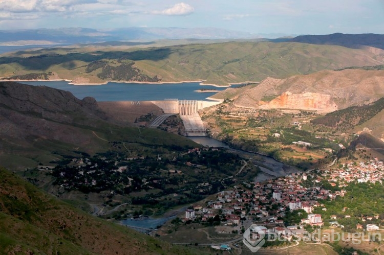 Keban Barajı eski görüntüsüne kavuştu