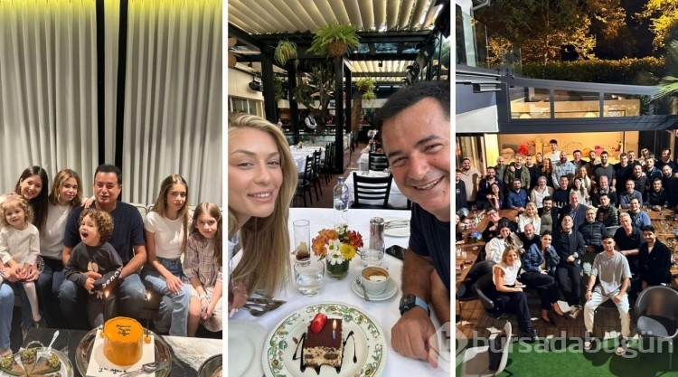 Acun Ilıcalı doğum gününü kızları ve sevgilisiyle kutladı
