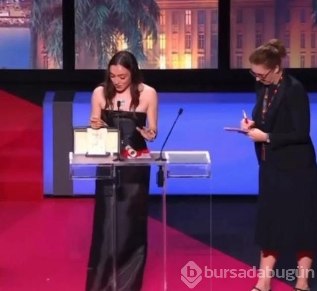 Merve Dizdar, Cannes konuşmasına açıklık getirdi! 