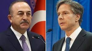 Çavuşoğlu, mevkidaşı Blinken ile görüştü