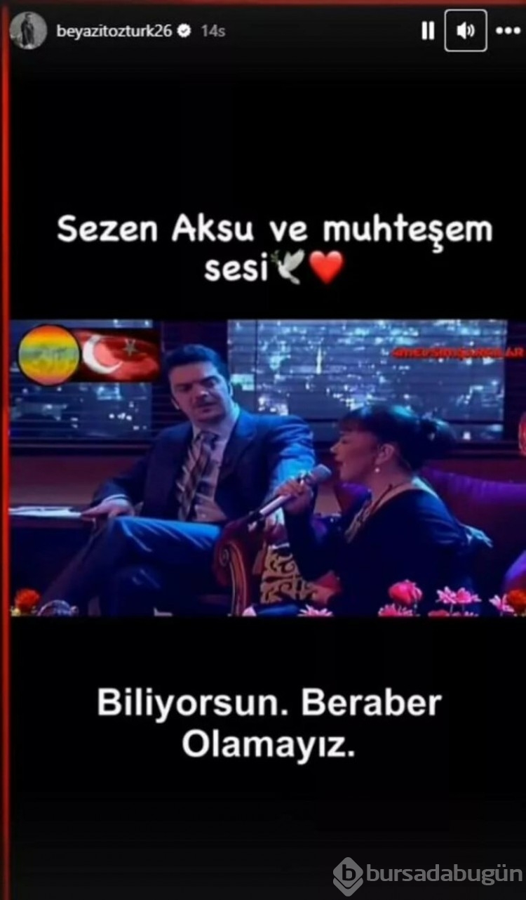 Beyazıt Öztürk'ten Sezen Aksu'lu gönderme 