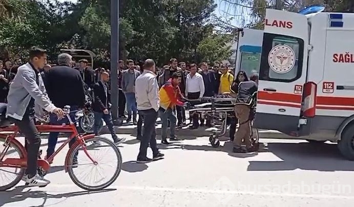 Katilin başına demir çubukla vurdu!
