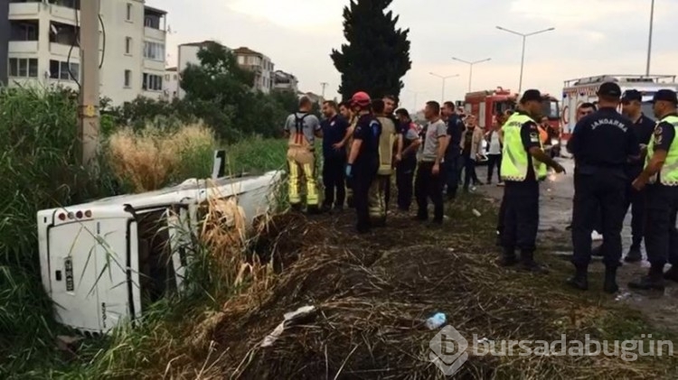 Cezaevi nakil aracı devrildi! İzmir'de 10'u asker 11 yaralı var!
