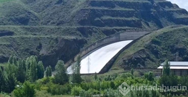 Tercan Barajı yağışlarla birlikte doluluk oranı yüzde yüze ulaştı