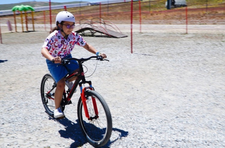 Erciyes'te bisiklet ve aktivite parkı açıldı