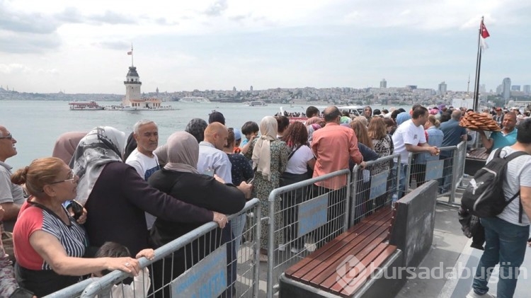 Kız Kulesi'nde ücretsiz son gün yoğunluğu
