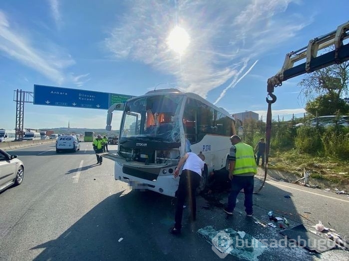 Kocaeli'de feci kaza! 