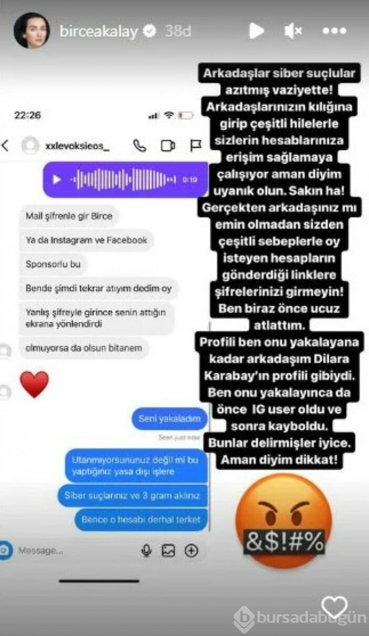 Birce Akalay: Siber suçlular azıtmış vaziyette