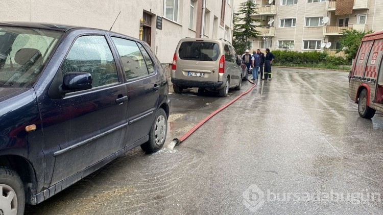 Kütahya'yı sağanak vurdu