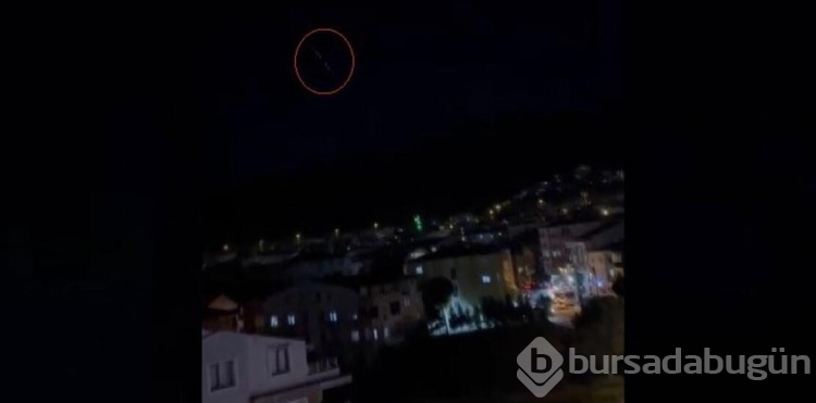 Bir anda gökyüzünde belirdi: Görenler telefona sarıldı