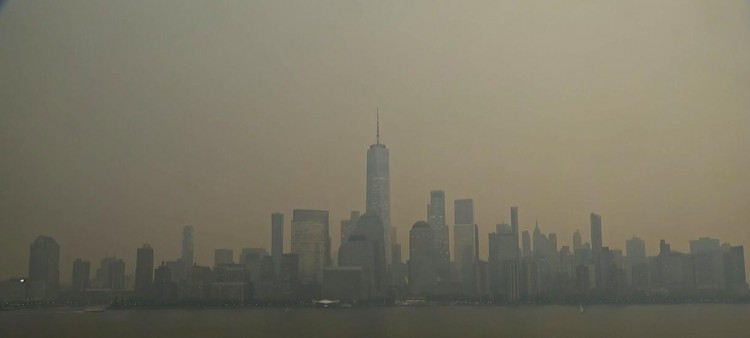 Kanada'daki orman yangınlarının dumanı New York'a ulaştı