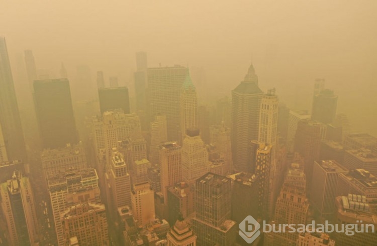 New York'ta uçak seferleri ertelendi