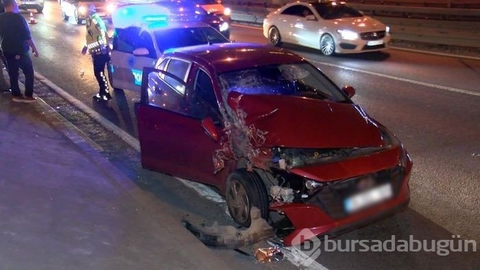 D-100 Karayolu'nda zincirleme kaza: 4 yaralı