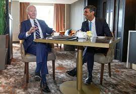 Biden, İngiltere Başbakanı Sunak'ı Beyaz Saray'da ağırladı