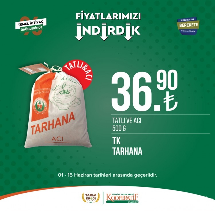 Tarım Kredi Market yeni katalog