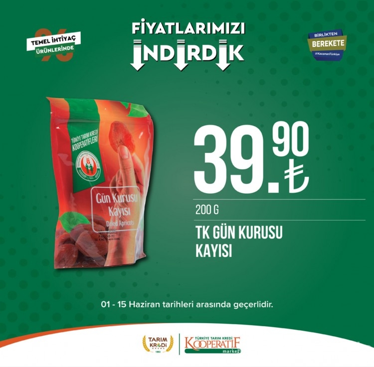 Tarım Kredi Market yeni katalog