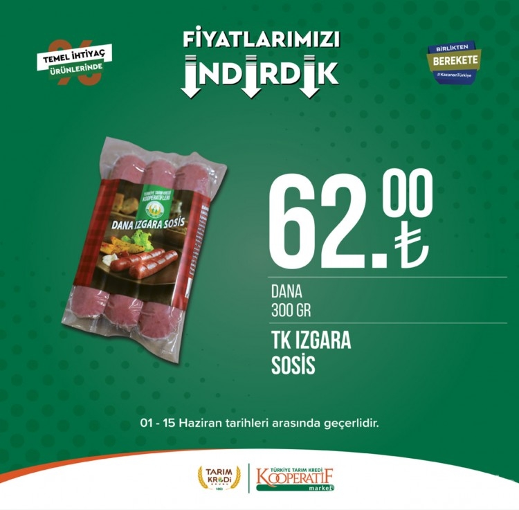 Tarım Kredi Market yeni katalog