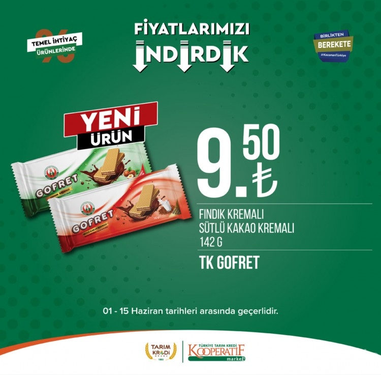 Tarım Kredi Market yeni katalog