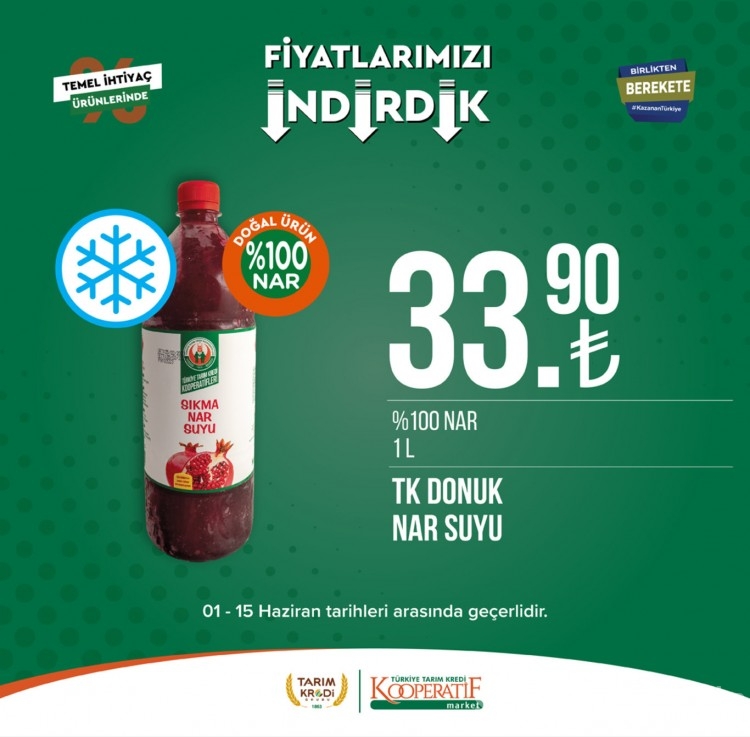 Tarım Kredi Market yeni katalog