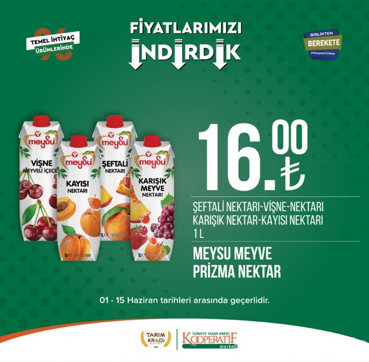 Tarım Kredi Market yeni katalog