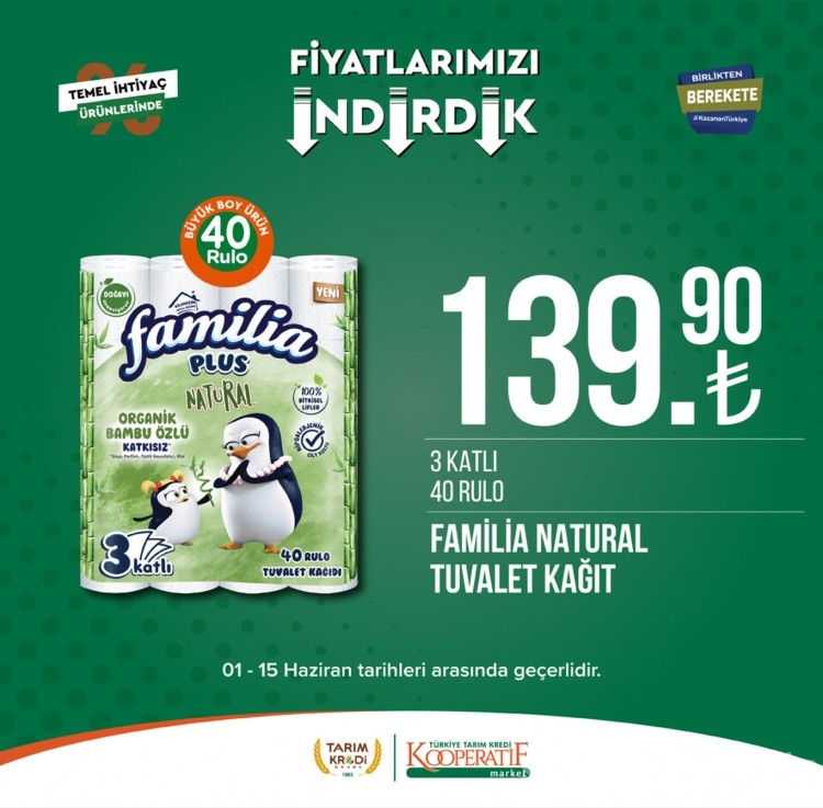 Tarım Kredi Market yeni katalog