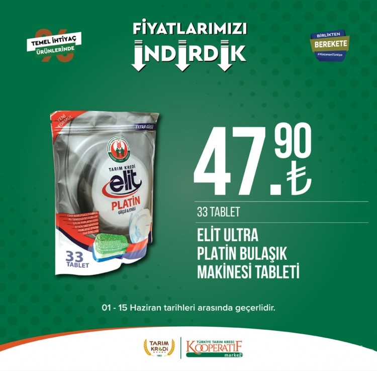 Tarım Kredi Market yeni katalog