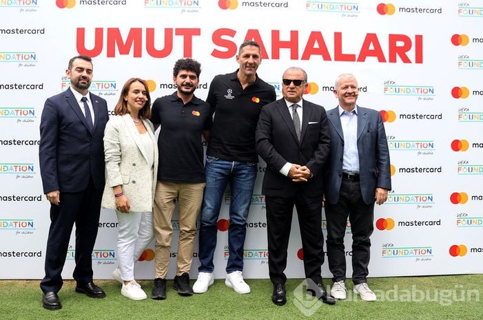 Fatih Terim ve Marco Materazzi depremzede çocuklar için buluştu