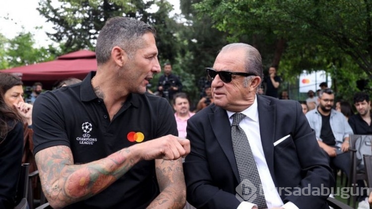 Fatih Terim ve Marco Materazzi depremzede çocuklar için buluştu