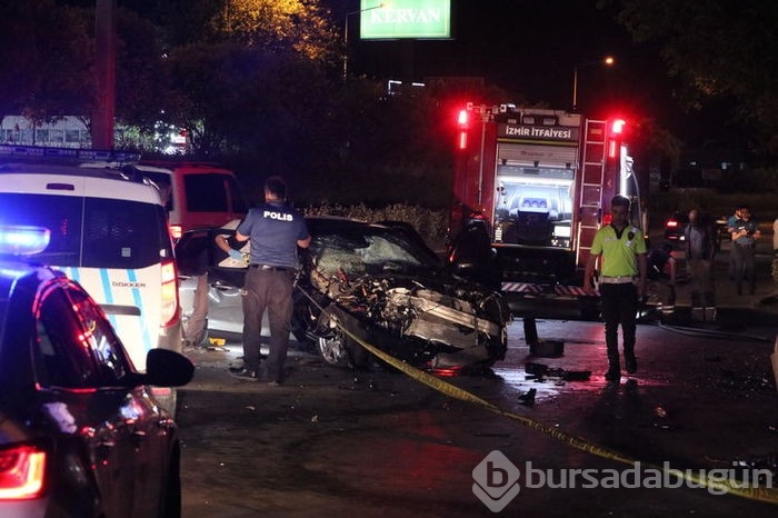 İzmir'deki feci kazada yarış iddiası: Anne öldü, bebeği yaralandı