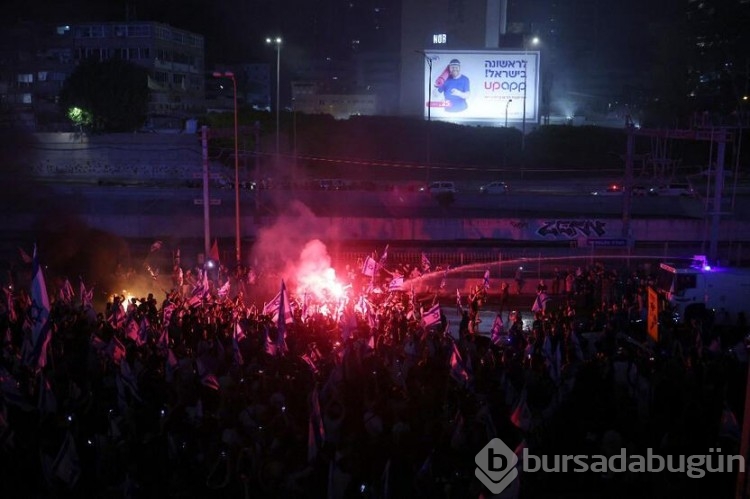 İsrail'in protestolarındaki hararetli görüntüler