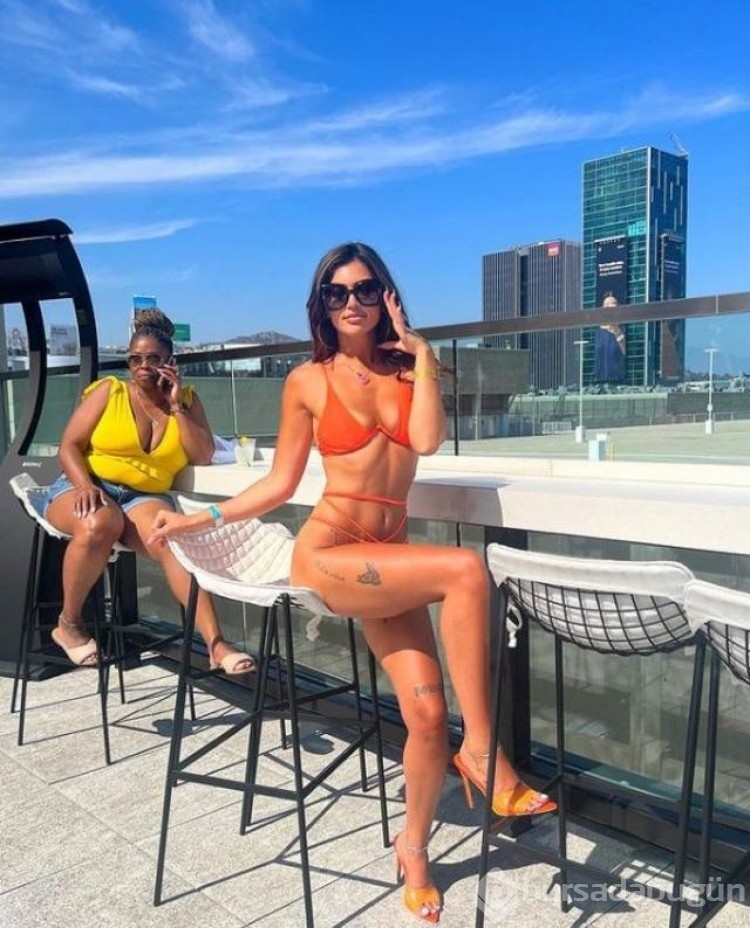 Kısmetse Olur'un Cansel'i bu sefer bikinisiyle olay oldu
