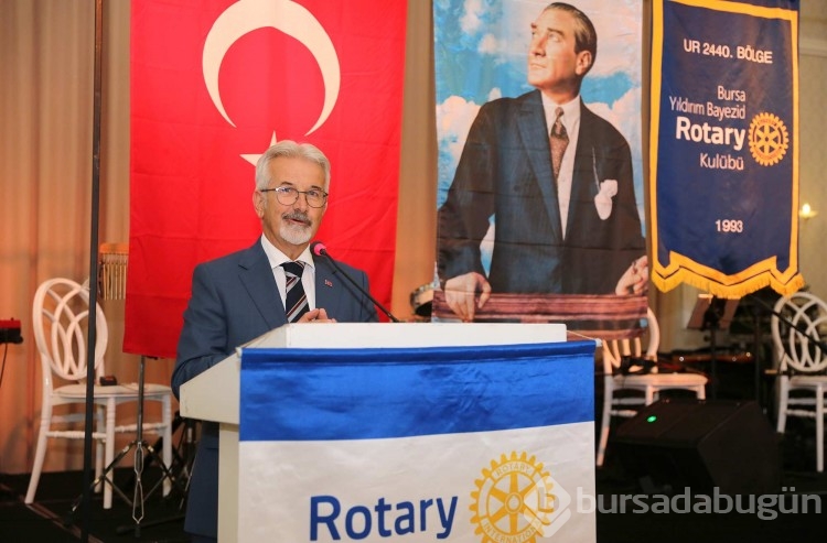 Yıldırım Bayezid Rotary'de devir teslim heyecanı