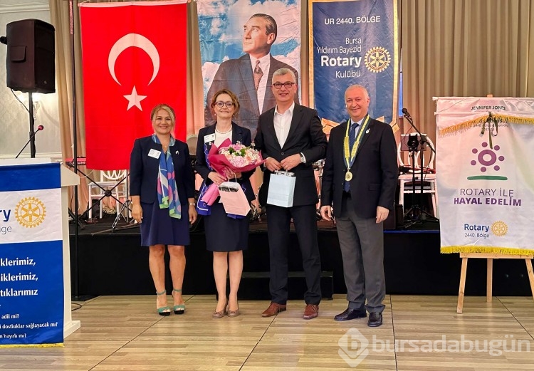 Yıldırım Bayezid Rotary'de devir teslim heyecanı