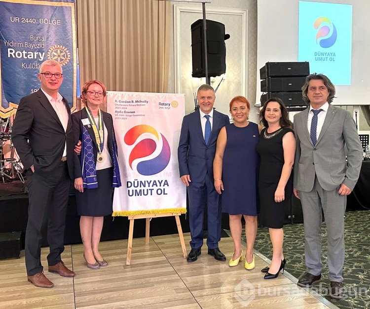 Yıldırım Bayezid Rotary'de devir teslim heyecanı